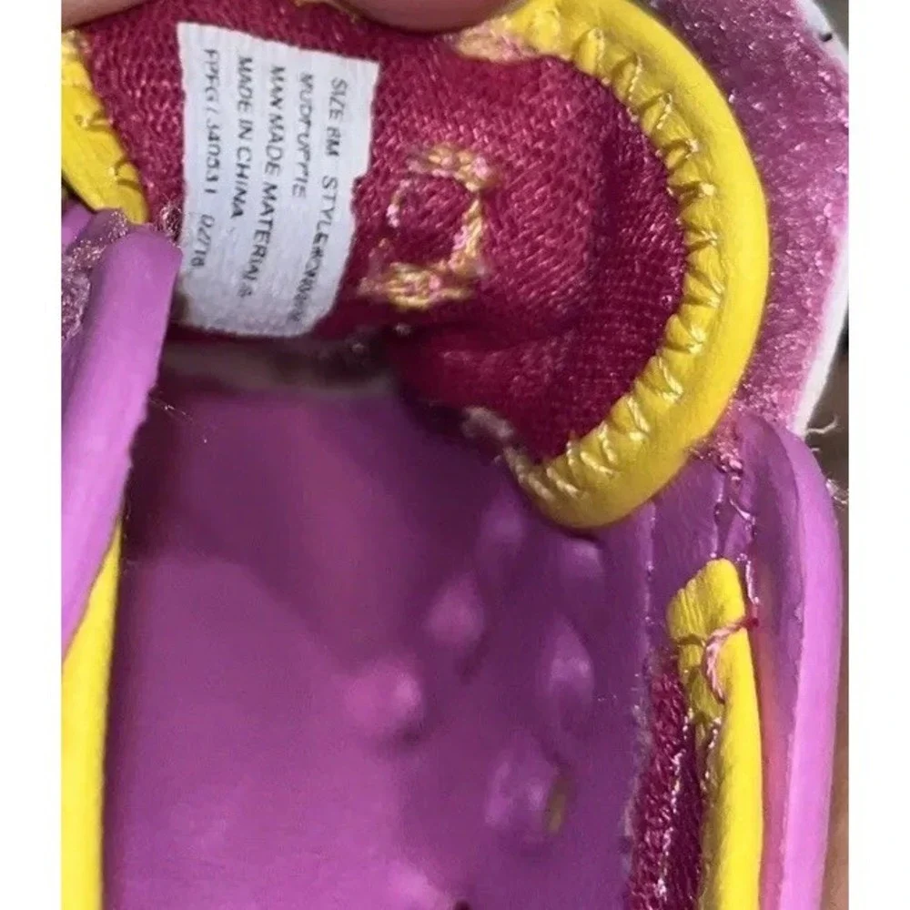 London Fog Mudpuppies Pool to Play Sneakers Pink Water Shoes Toddler Girls‎ Sz 8